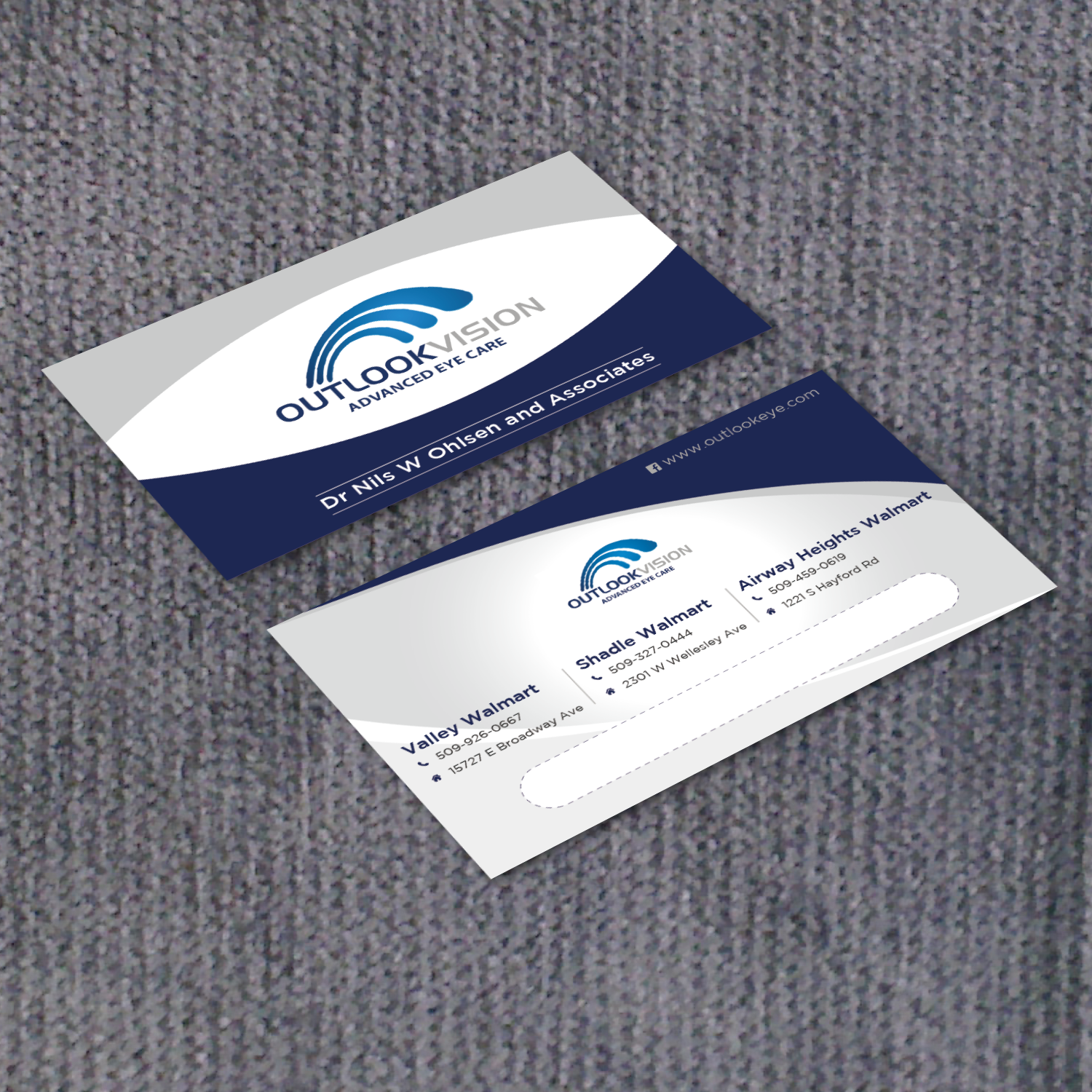 Design de Carte de Visite par vinhducquach pour Outlook Vision | Design #12502680