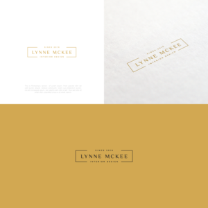Diseño de Logo por lorixart para Lynne McKee Interior Design | Diseño: #12559345