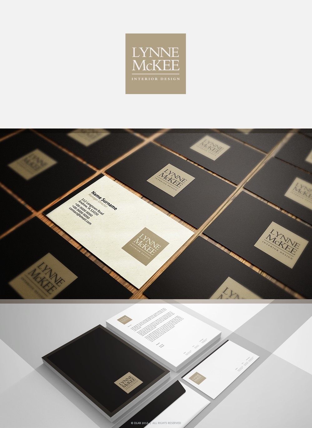 Logo Design by DLab™ for Lynne McKee Interior Design | Design #12569265