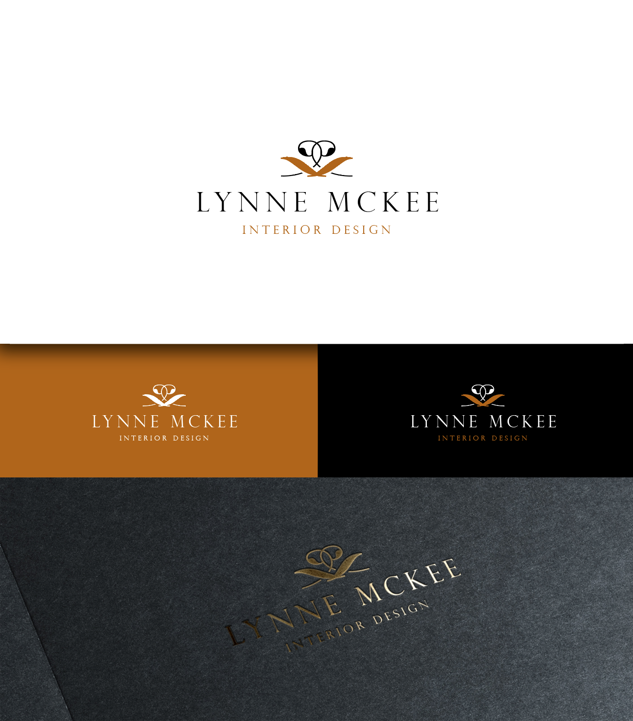 Logo Design by wonderland for Lynne McKee Interior Design | Design #12430985
