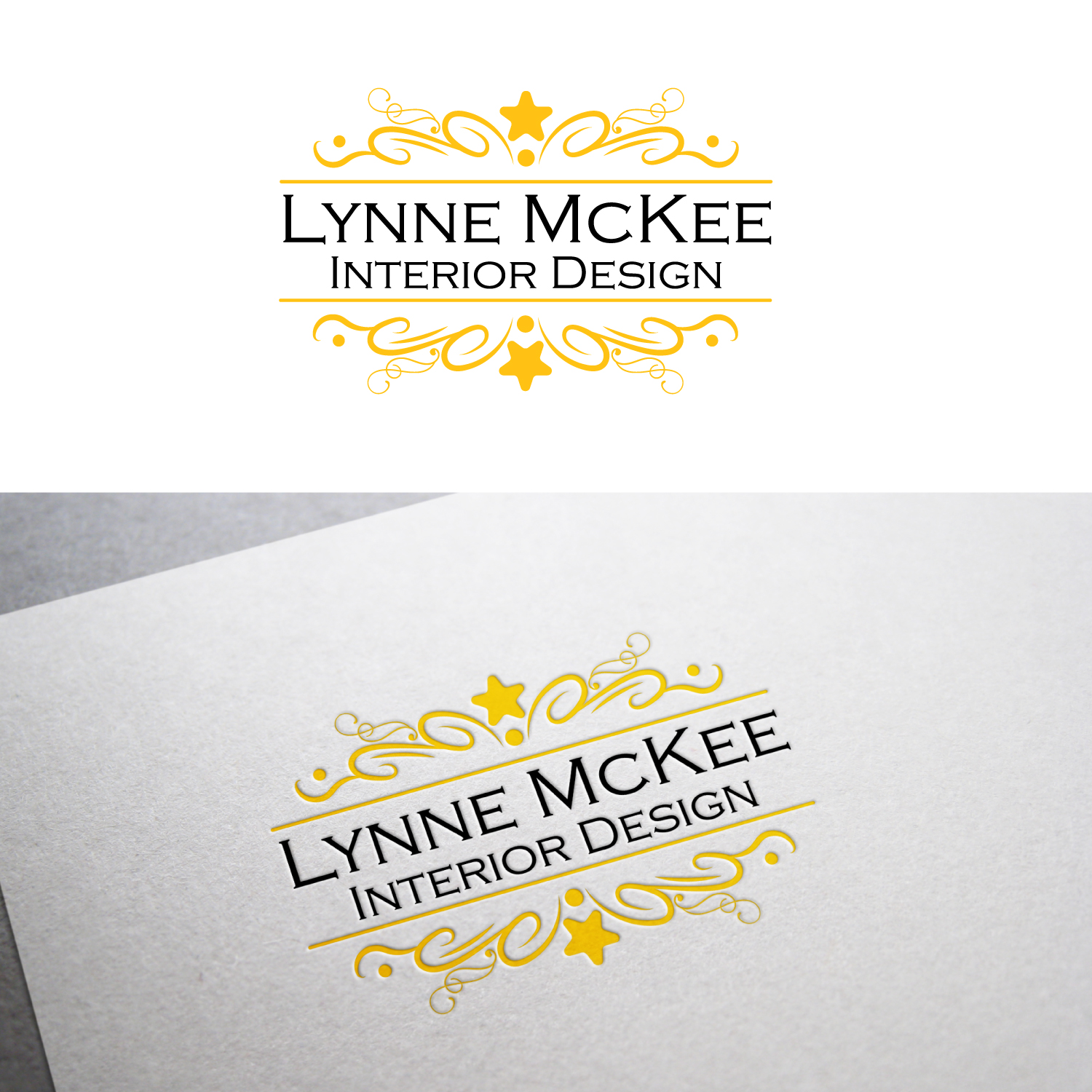 Diseño de Logo por Andrii GH para Lynne McKee Interior Design | Diseño #12549072