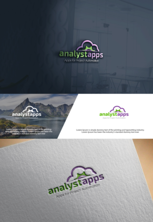 Diseño de Logo por g.dbox1993 para Analyst Apps | Diseño #12514386