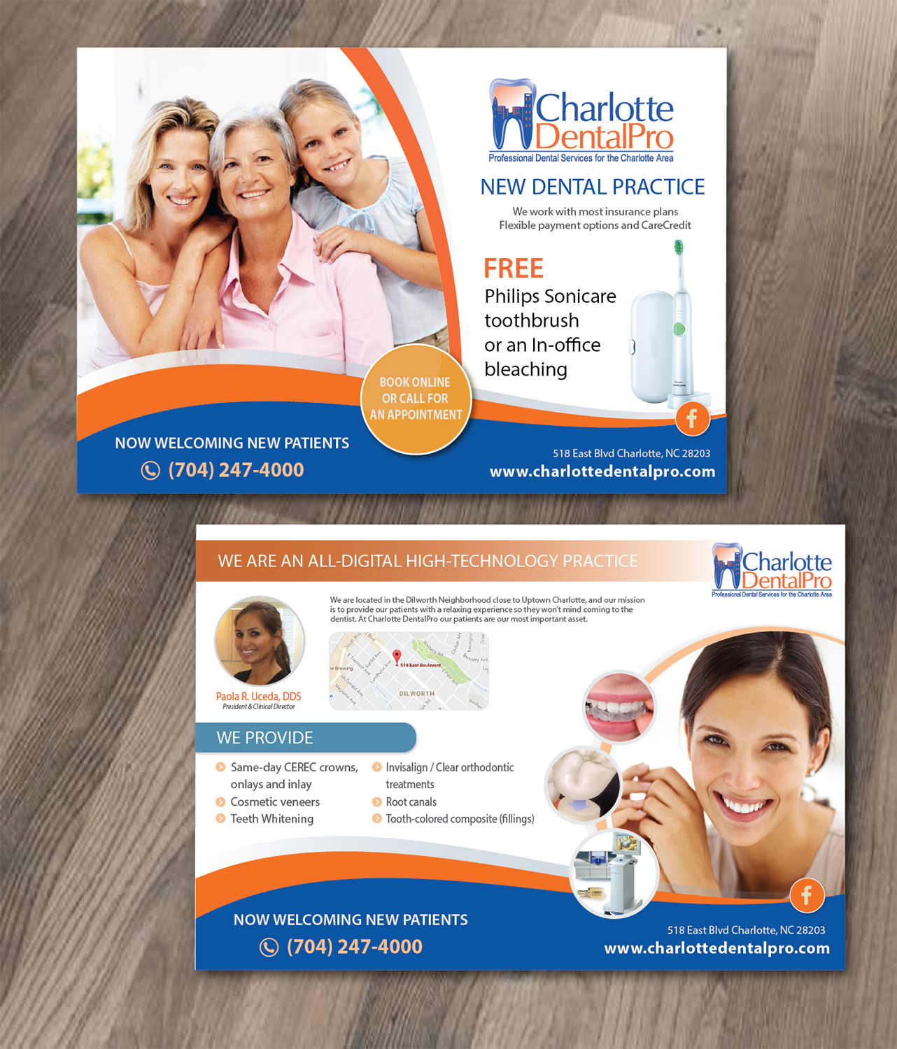 Flyer Design by alex989 for Charlotte DentalPro | Design: #12479976