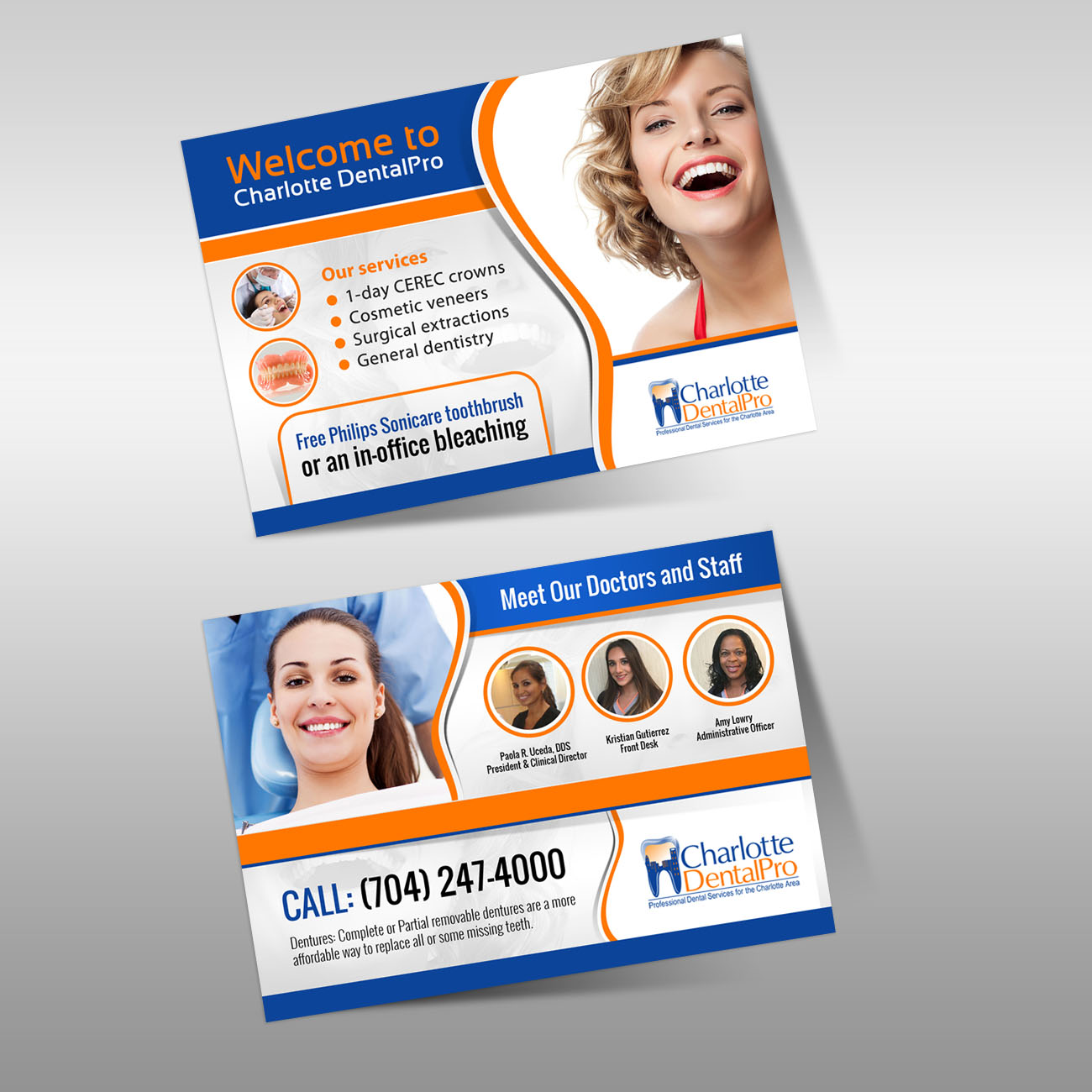 Flyer Design by debdesign for Charlotte DentalPro | Design #12443785