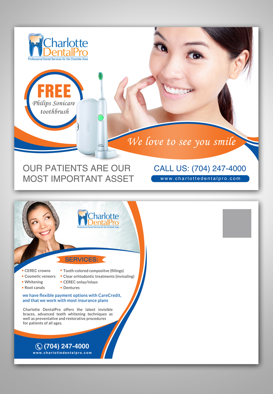 Flyer Design by debdesign for Charlotte DentalPro | Design #12483592
