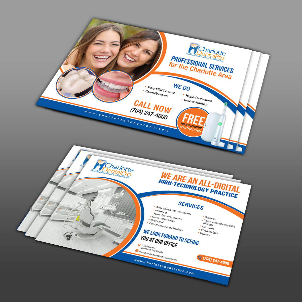 Flyer Design by creative.bugs for Charlotte DentalPro | Design #12479448