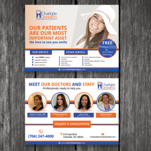 Flyer Design by ecorokerz for Charlotte DentalPro | Design: #12441277