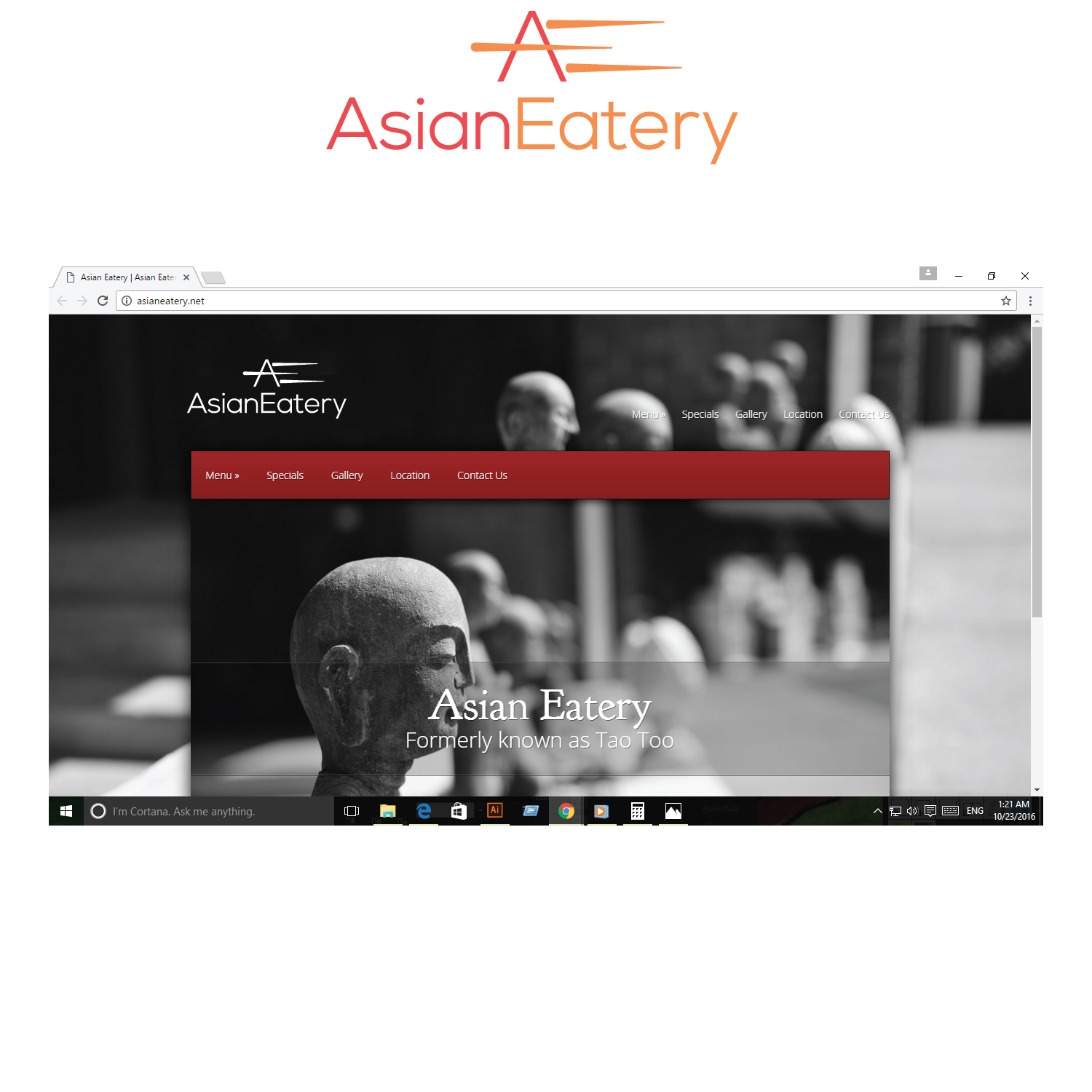 Logo Design by emptyboxgraphics for Asian Eatery | Design #12461532