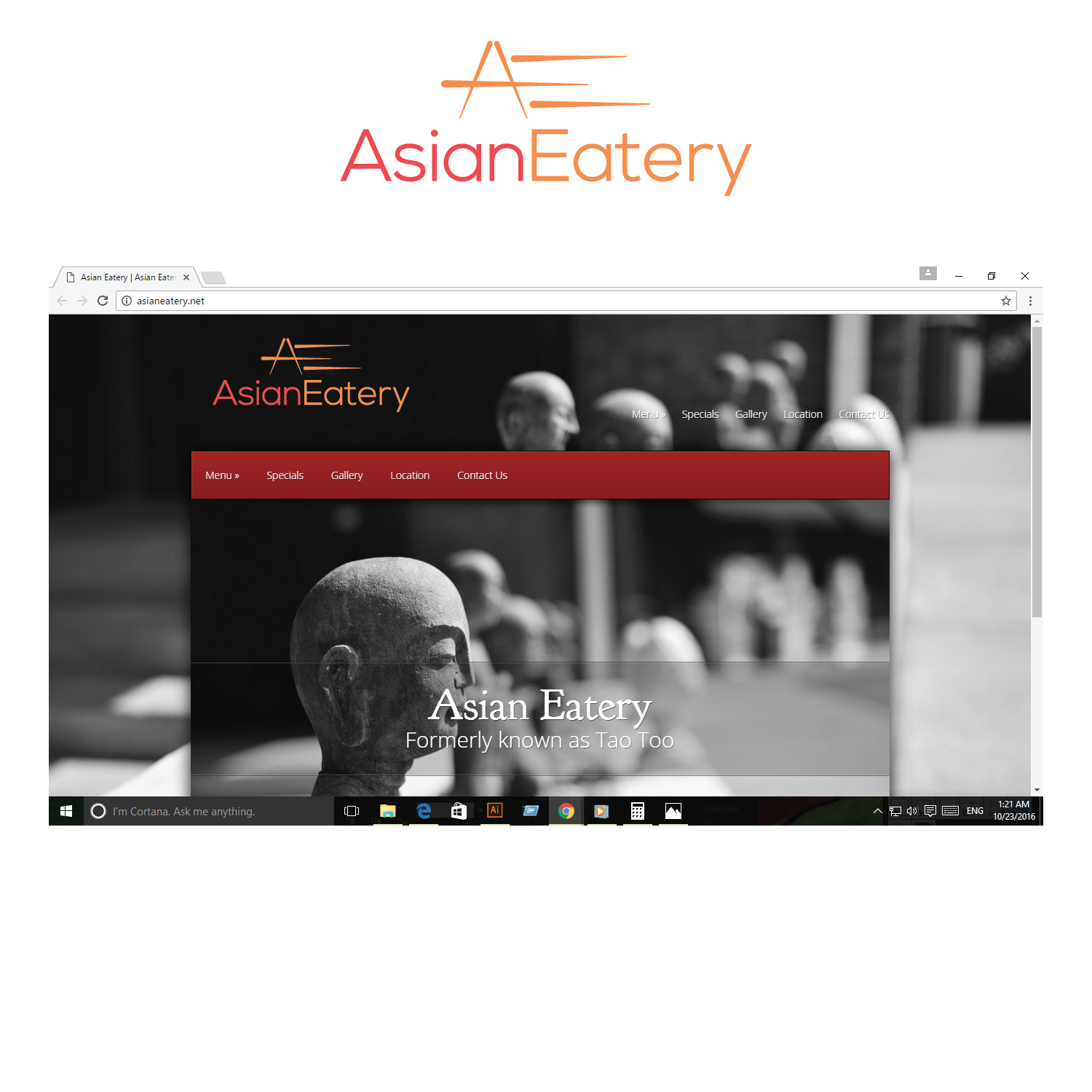 Logo Design by emptyboxgraphics for Asian Eatery | Design #12461668