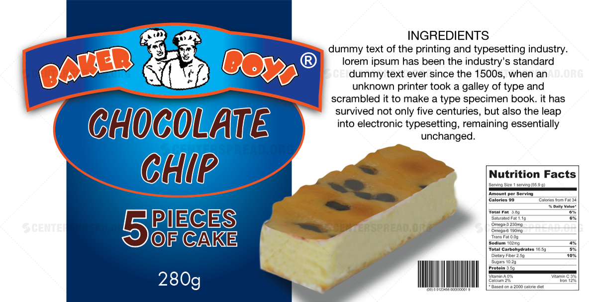 Packaging Design by CENTERSPREAD for Baker Boys Ltd | Design #12508666