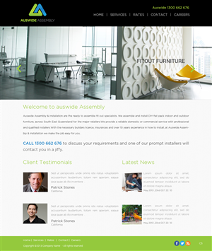 Web Design by pb for this project | Design: #2417795