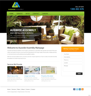 Web Design by pb for this project | Design: #2417801