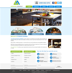 Web Design by sandeepkhunt for this project | Design #2437572