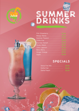 Flyer-Design von vondon für Juice&Co. | Design: #12533829