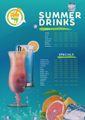 Flyer-Design von vondon für Juice&Co. | Design: #12537743