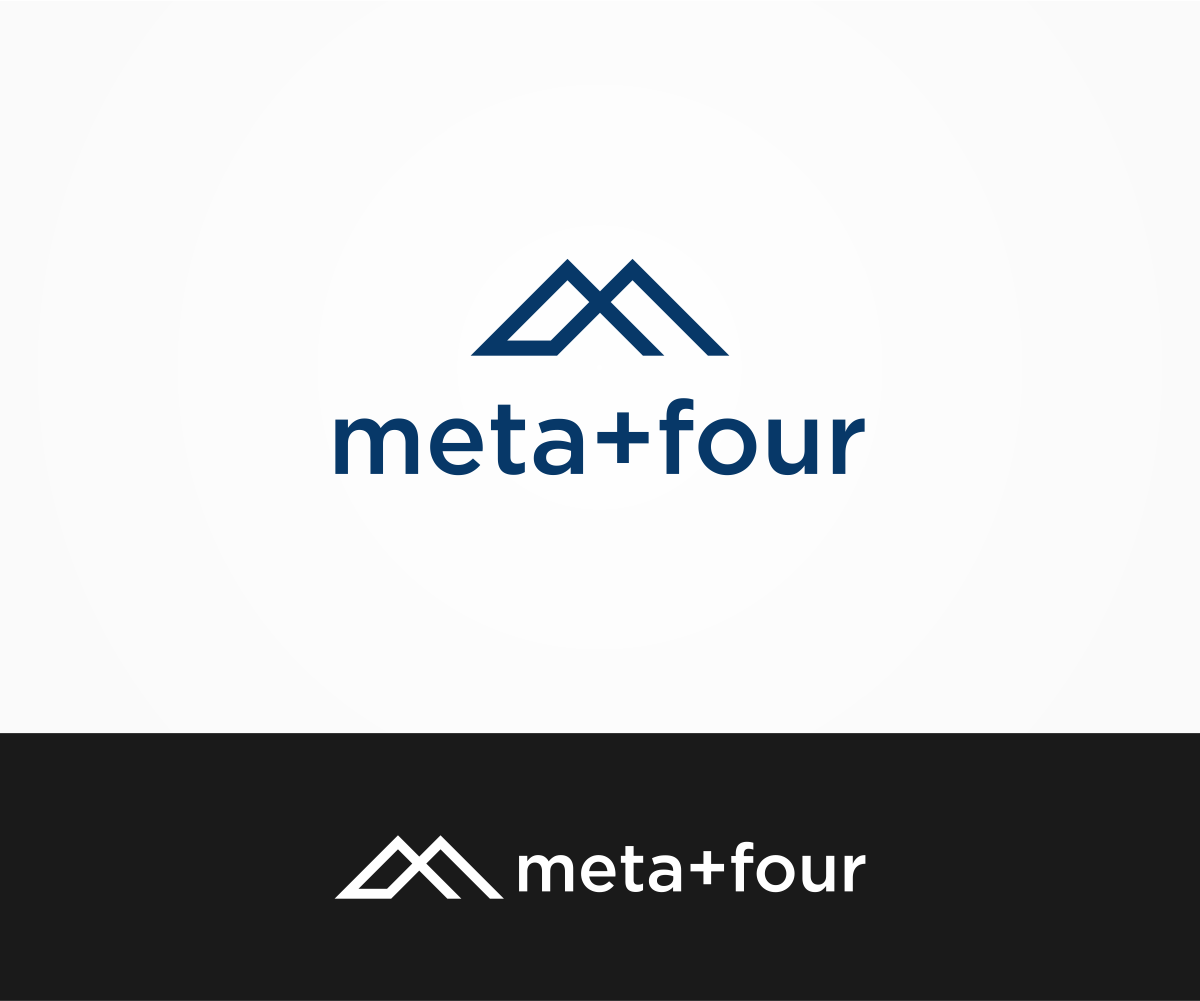 Logo Design by ayart for meta+four | Design #12521463