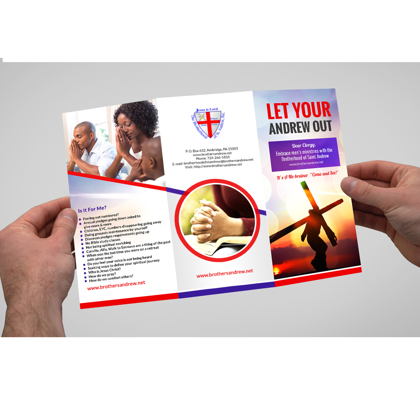 Flyer Design by debdesign for Brotherhood of St. Andrew | Design #12472810