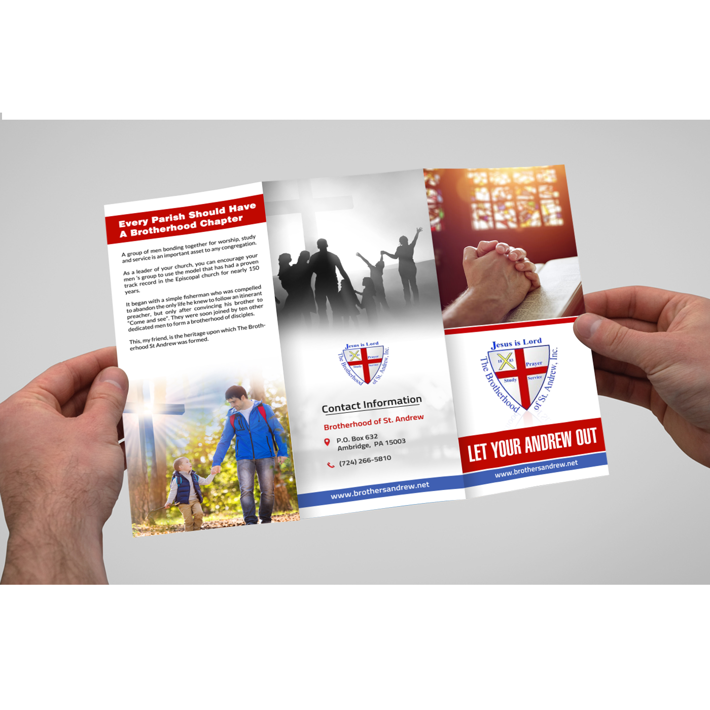 Flyer Design by creative.bugs for Brotherhood of St. Andrew | Design #12442662