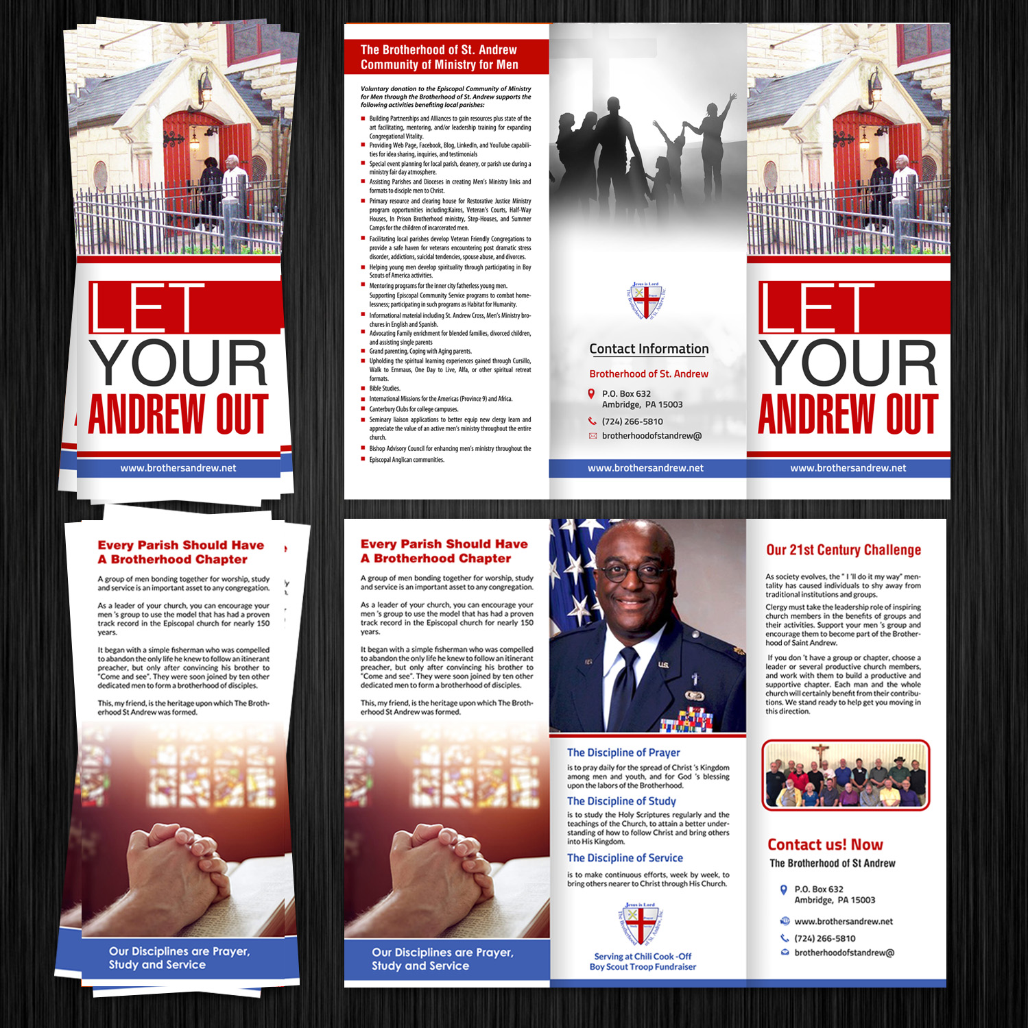 Flyer Design by creative.bugs for Brotherhood of St. Andrew | Design #12469551