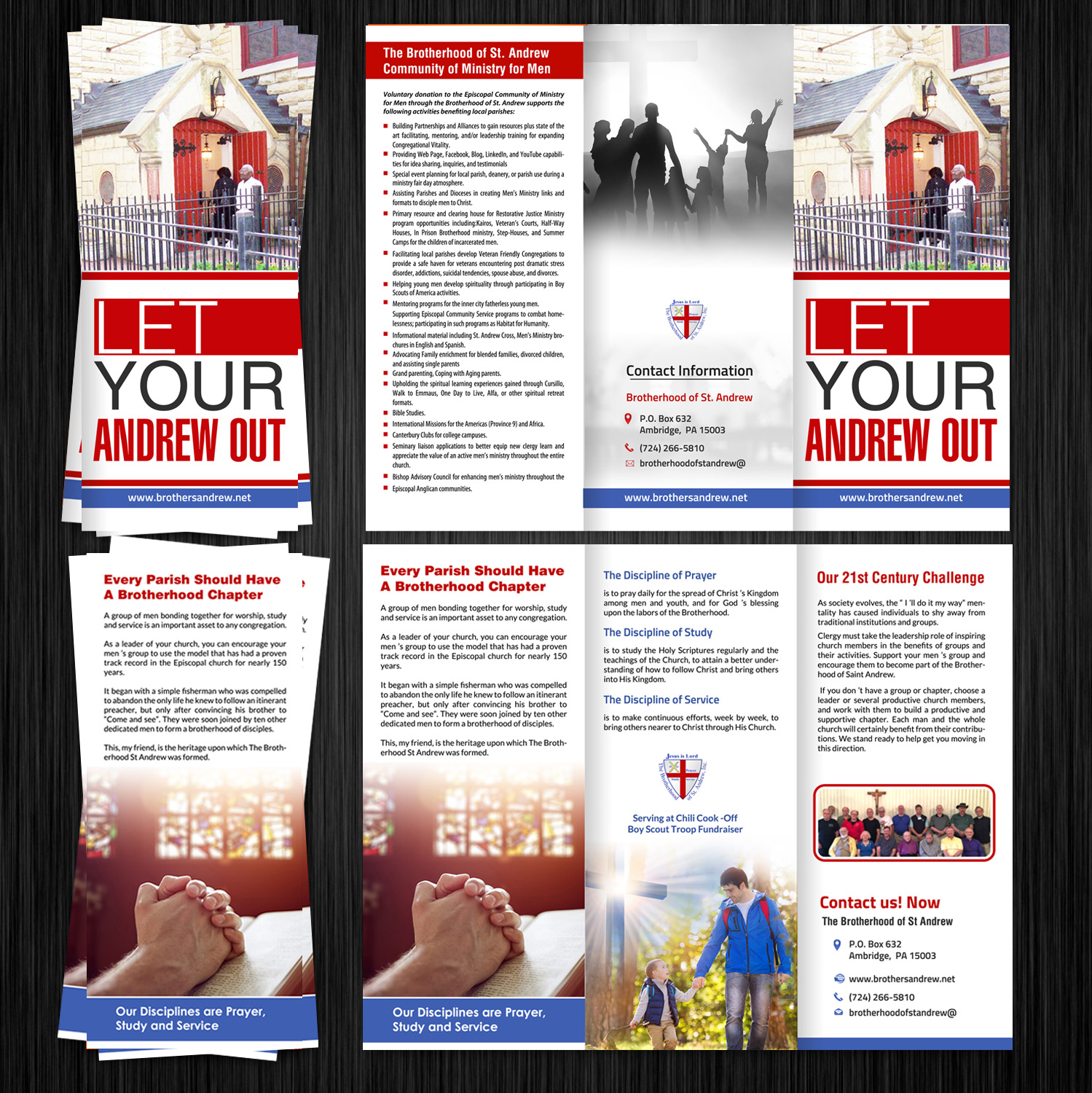 Flyer Design by creative.bugs for Brotherhood of St. Andrew | Design #12469575