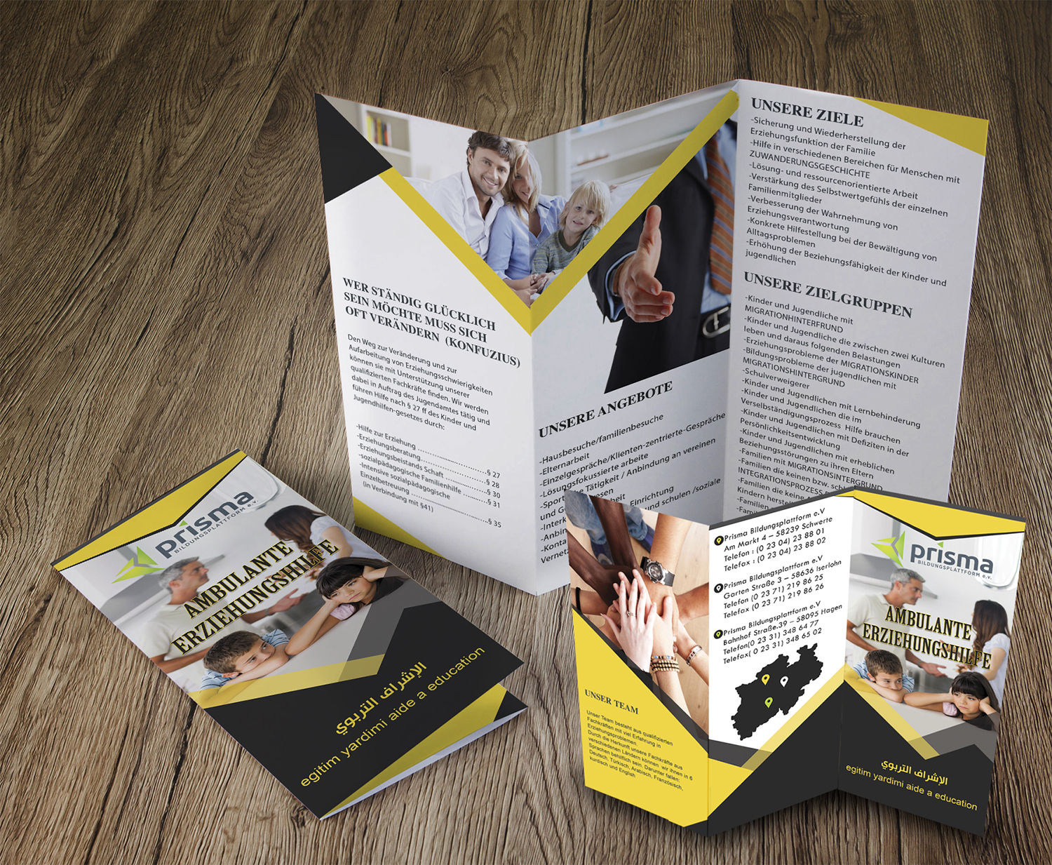 Diseño de Flyer por Riyad para Prisma Bildungsplattform e.V. | Diseño #12480879