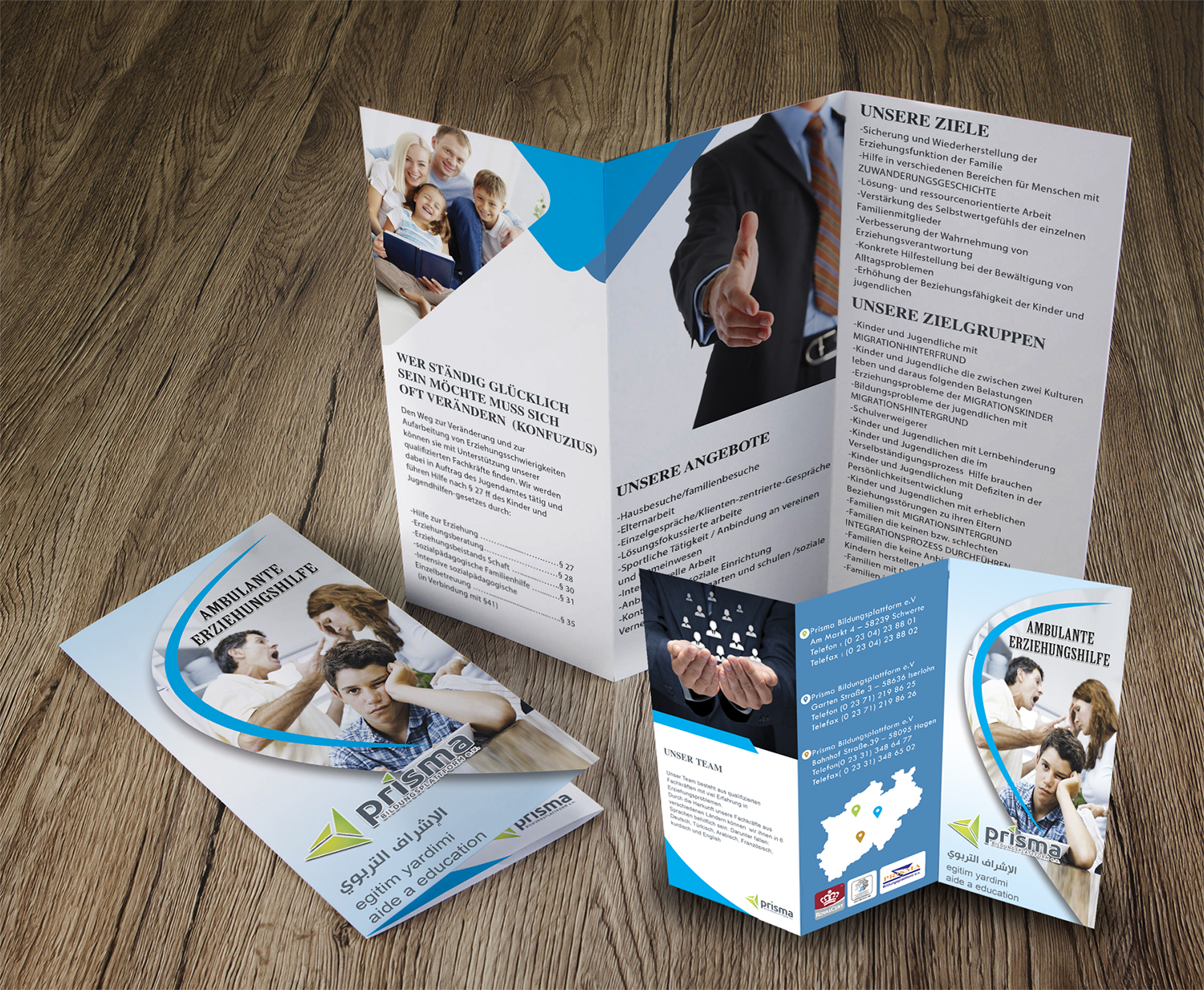 Flyer Design by Riyad for Prisma Bildungsplattform e.V. | Design #12497765