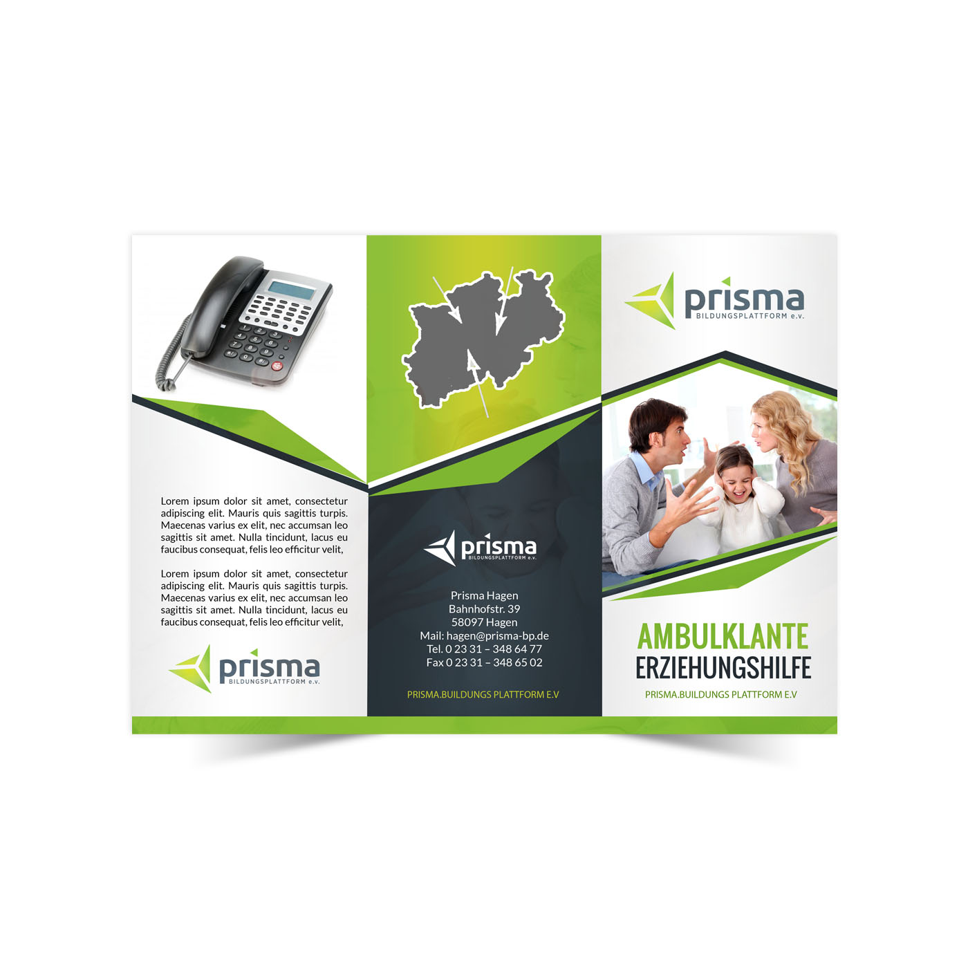 Diseño de Flyer por debdesign para Prisma Bildungsplattform e.V. | Diseño #12447092