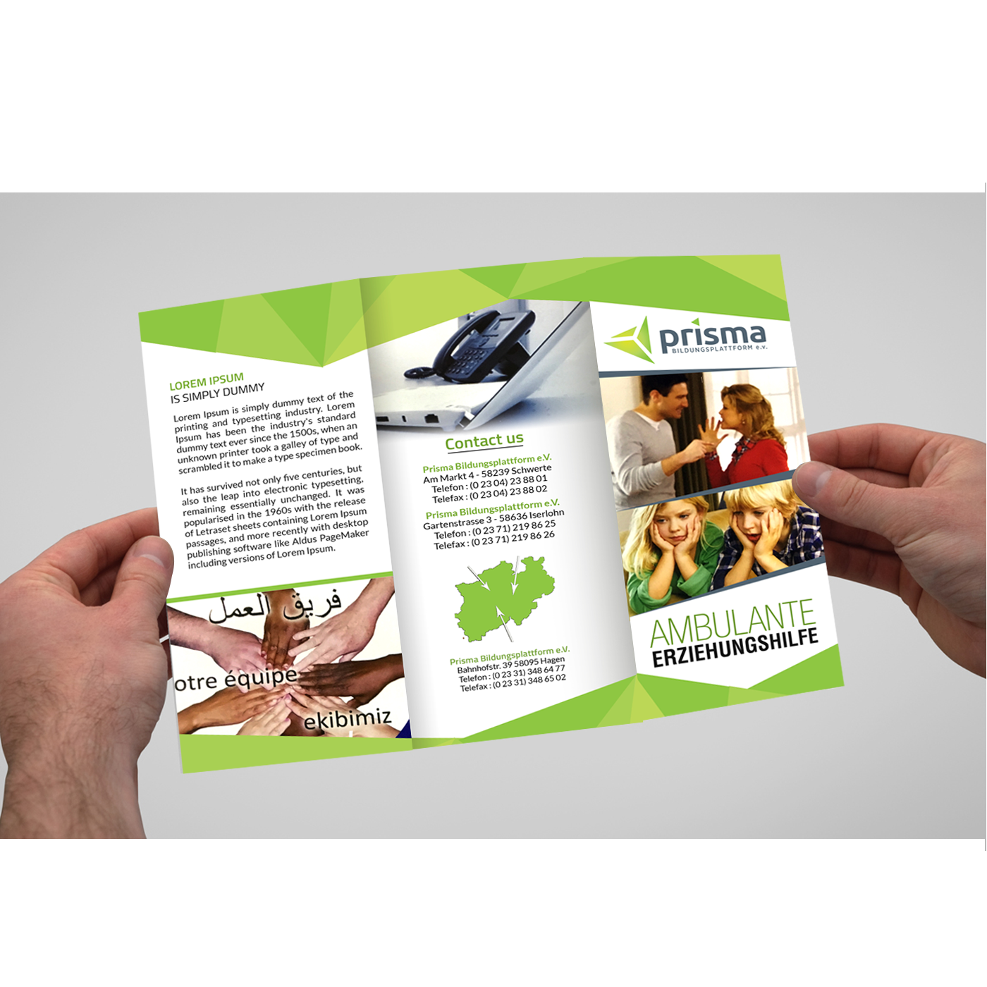 Flyer-Design von creative.bugs für Prisma Bildungsplattform e.V. | Design #12445544