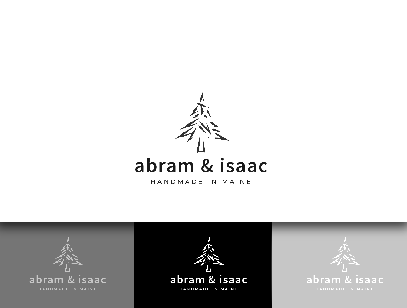 Logo Design by wonderland for Abram & Isaac | Design #12441735