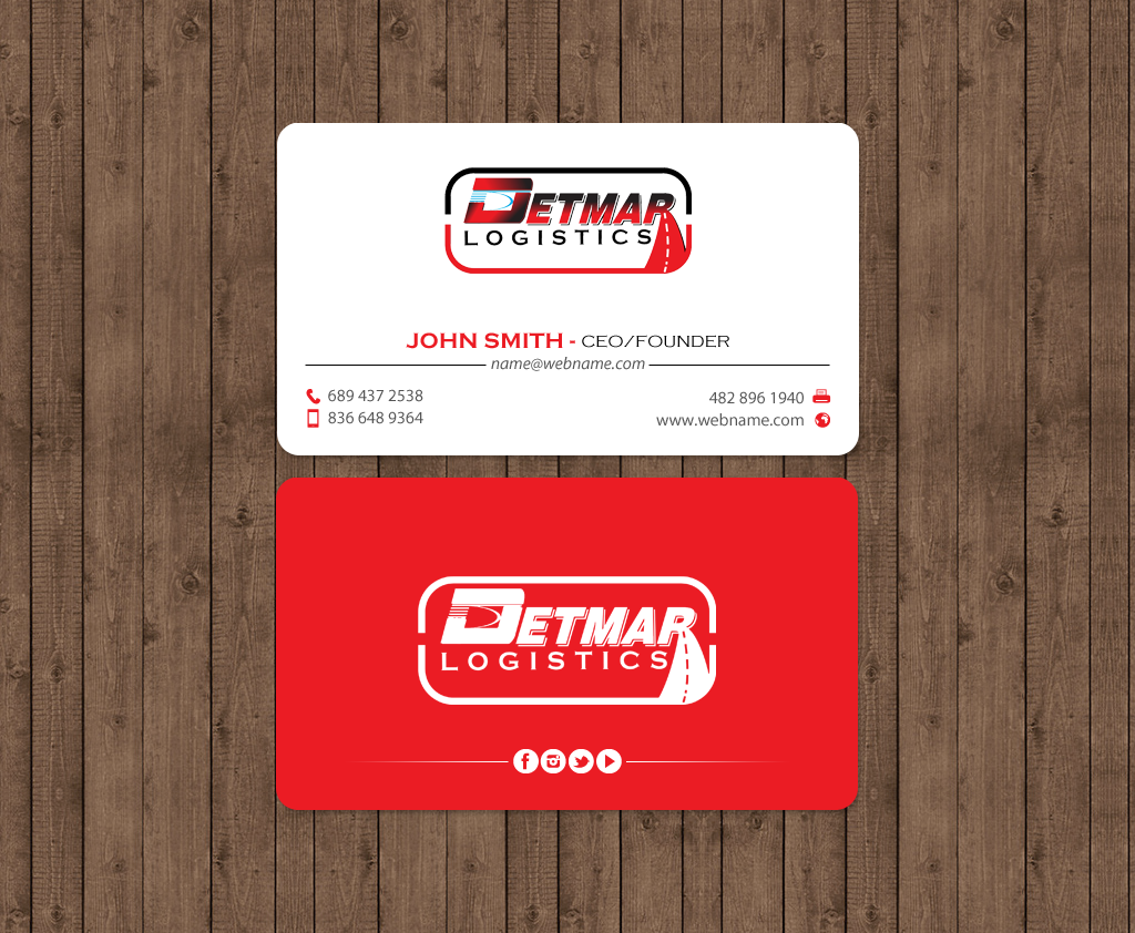 Business Card Design by chandrayaan.creative for this project | Design #12440719