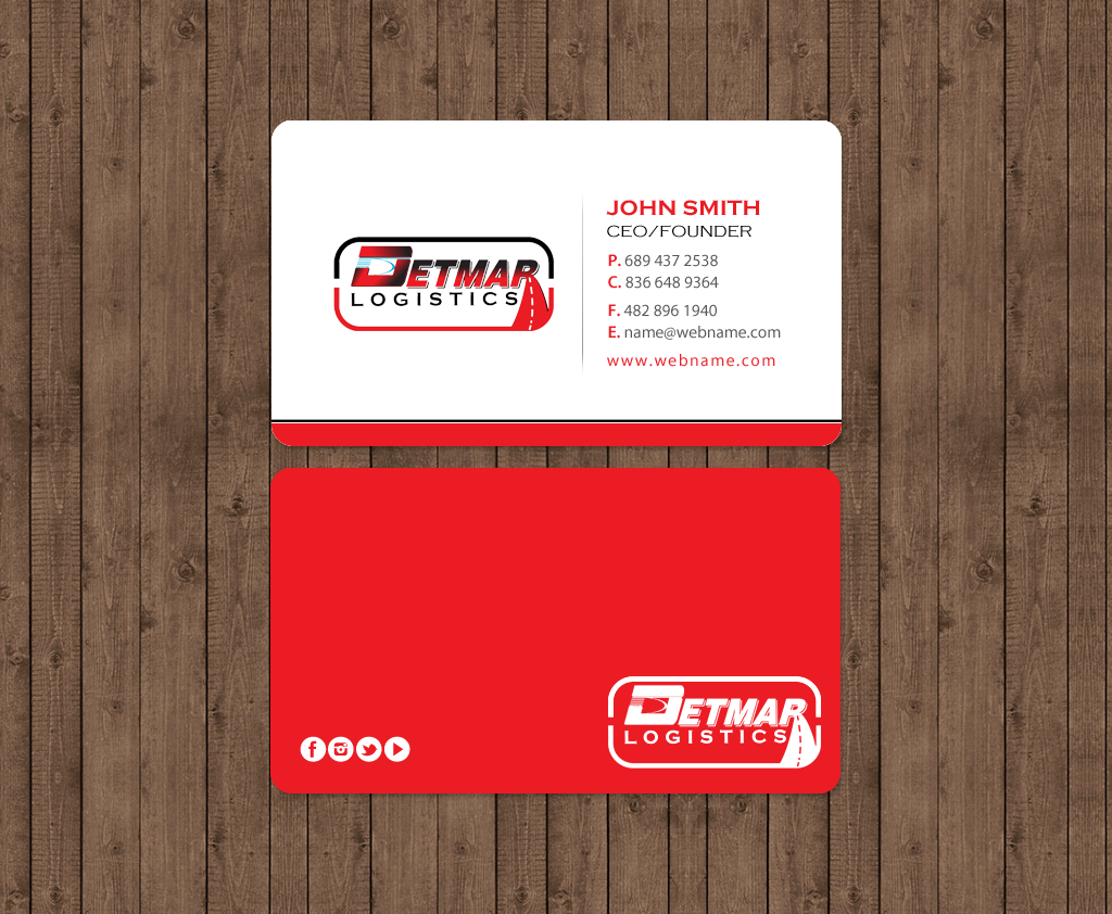Business Card Design by chandrayaan.creative for this project | Design #12440721