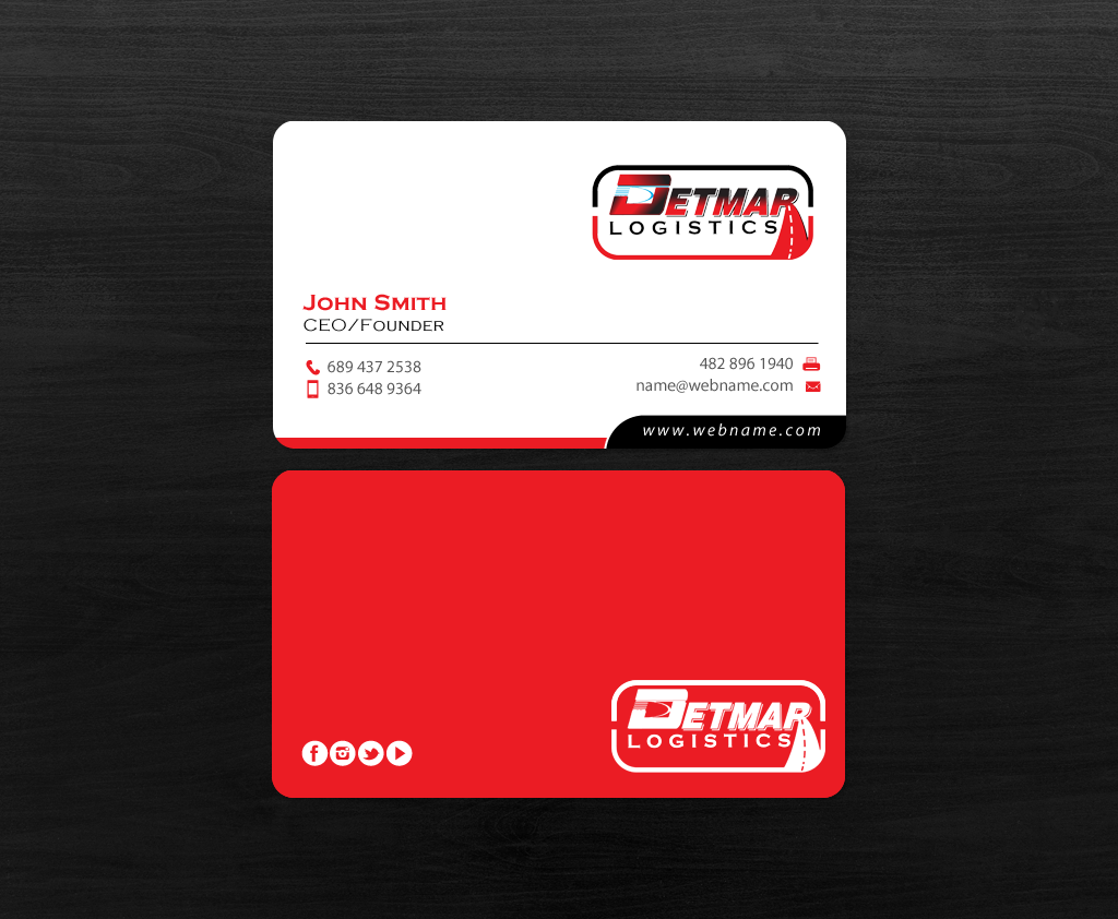 Business Card Design by chandrayaan.creative for this project | Design #12440734