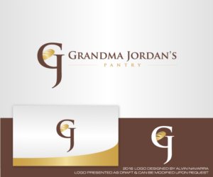 Logo Design by alvinnavarra for Grandma Jordan's Pantry | Design #12565928