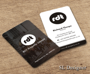 Design de Carte de Visite par SL Designer pour RDT Property | Design : #12441072