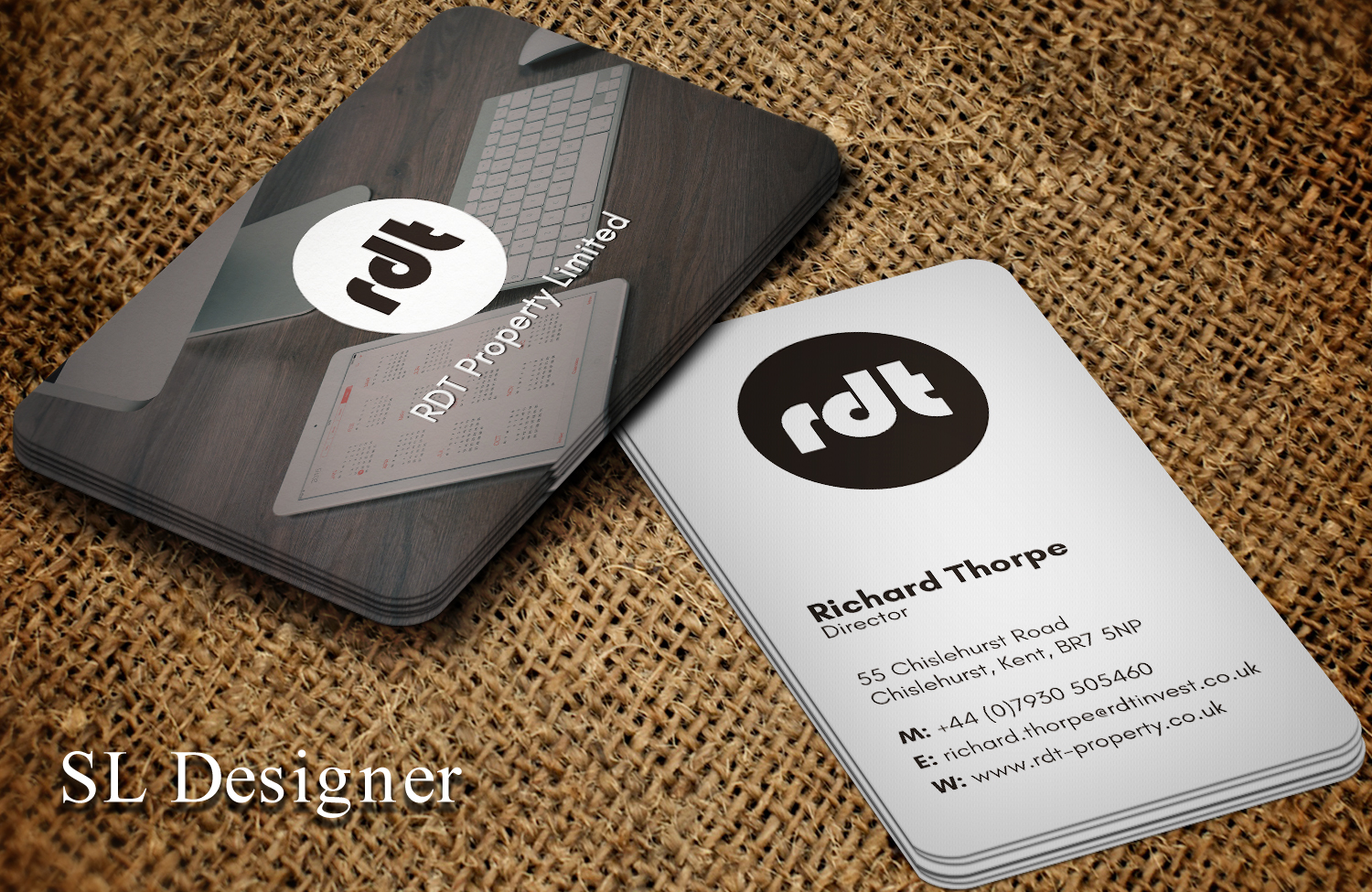Design de Carte de Visite par SL Designer pour RDT Property | Design : #12441322