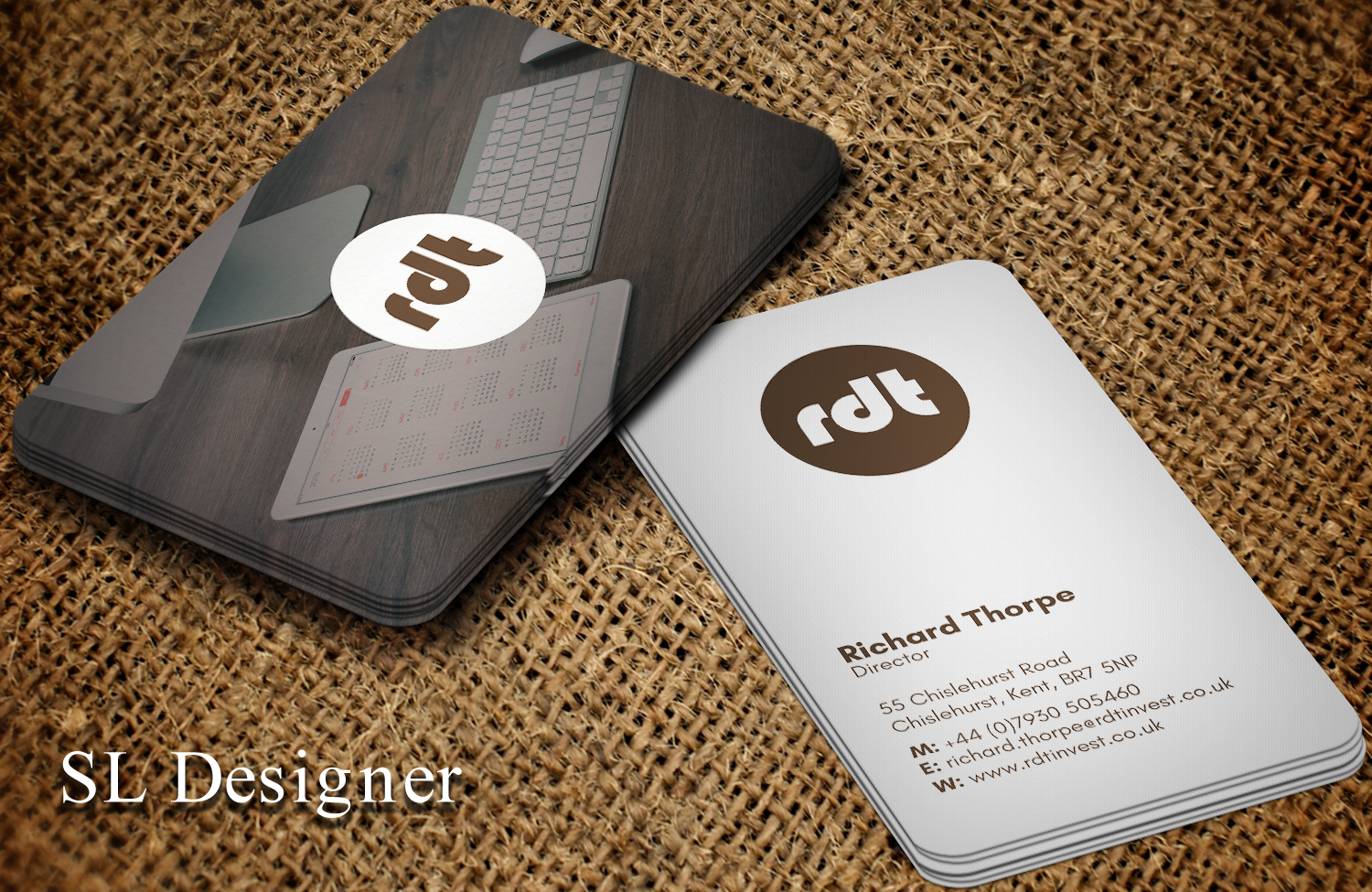 Business Card Design by SL Designer for RDT Property | Design #12488192