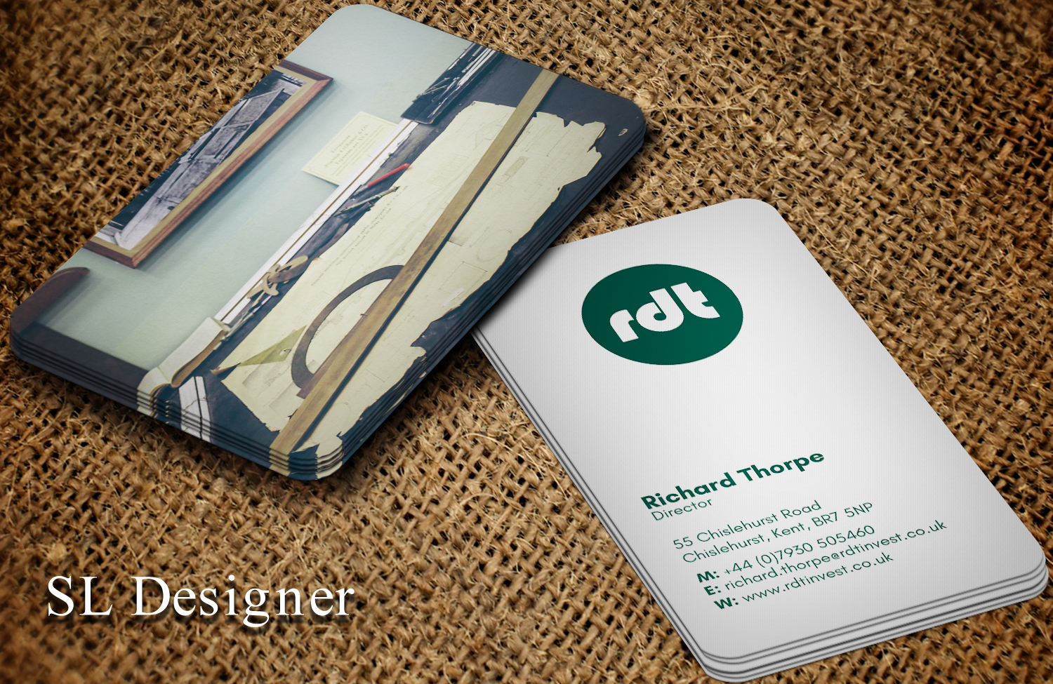Business Card Design by SL Designer for RDT Property | Design #12498858