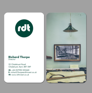 Business Card Design by SL Designer for RDT Property | Design: #12519944