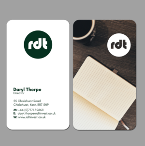 Business Card Design by SL Designer for RDT Property | Design: #12547157