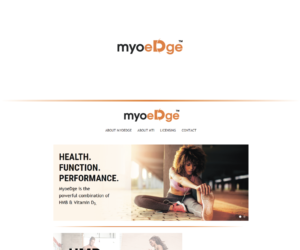 myoedge™ | Logo Design by Vetroff