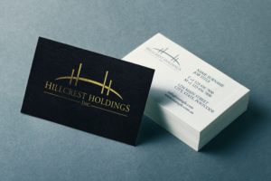 Business Card Design by andrew3344 for Hillcrest Holdings | Design: #12486174