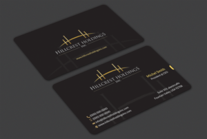 Business Card Design by Alaminenterprise for Hillcrest Holdings | Design: #12533726