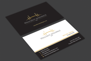 Business Card Design by Alaminenterprise for Hillcrest Holdings | Design: #12534350