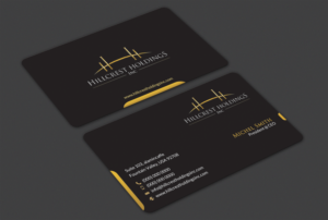 Business Card Design by Alaminenterprise for Hillcrest Holdings | Design: #12534371