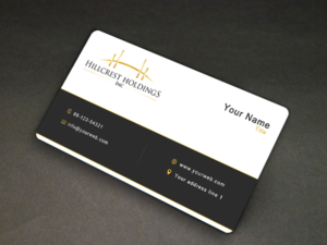 Business Card Design by EWS Webs for Hillcrest Holdings | Design #12453852