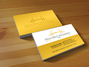 Business Card Design by Creations Box 2015 for Hillcrest Holdings | Design: #12475370