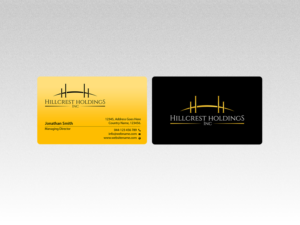 Business Card Design by Creations Box 2015 for Hillcrest Holdings | Design: #12475378