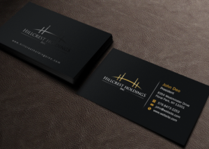 Business Card Design by Brand aid for Hillcrest Holdings | Design: #12455226