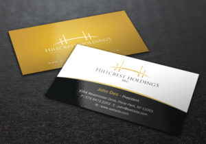 Business Card Design by Brand aid for Hillcrest Holdings | Design: #12455306