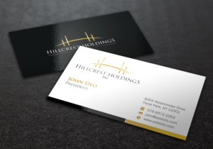 Business Card Design by Brand aid for Hillcrest Holdings | Design #12455578